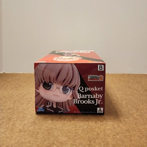 New Banpresto Tiger & Bunny 2 Q Posket Barnaby Brooks Jr Figure Japan 15cm - Picture 6 of 6
